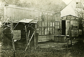 Langhansův ateliér v Jindřichově Hradci, asi 1876