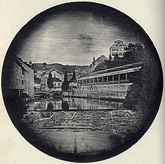 Anton Georg Martin: Karlovy Vary,  1841, daguerrotypie