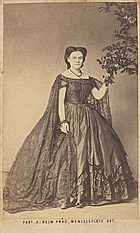 A. Helm:Portrét, kol 1866, vizitka
