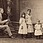 Victor Angerer, Vídeň: František hrabě Clam-Gallas a dcery Christiana, Eleonora, Edina a Gabriela, kolem 1895