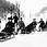 Rudolf Bruner-Dvořák: sledge with tourists, 1903